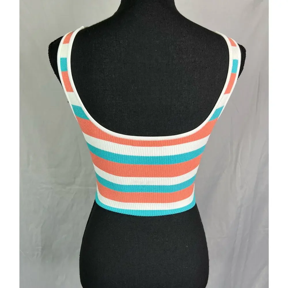 Babaton Aritzia women knit crop Torsten top size 2XS - Picture 2 of 5